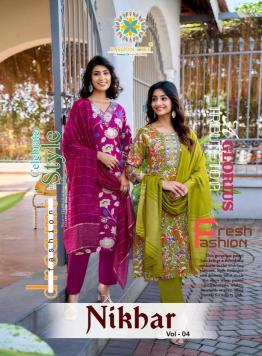 Passion tree nikhaar vol-4 Ladies Kurti wholesalers in Hyderabad