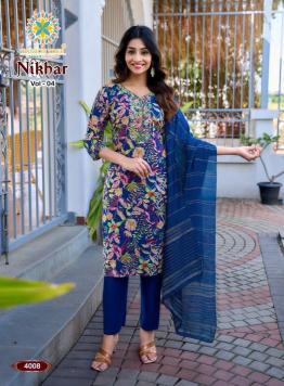 Passion tree nikhaar vol-4 Ladies Kurti wholesalers in Hyderabad