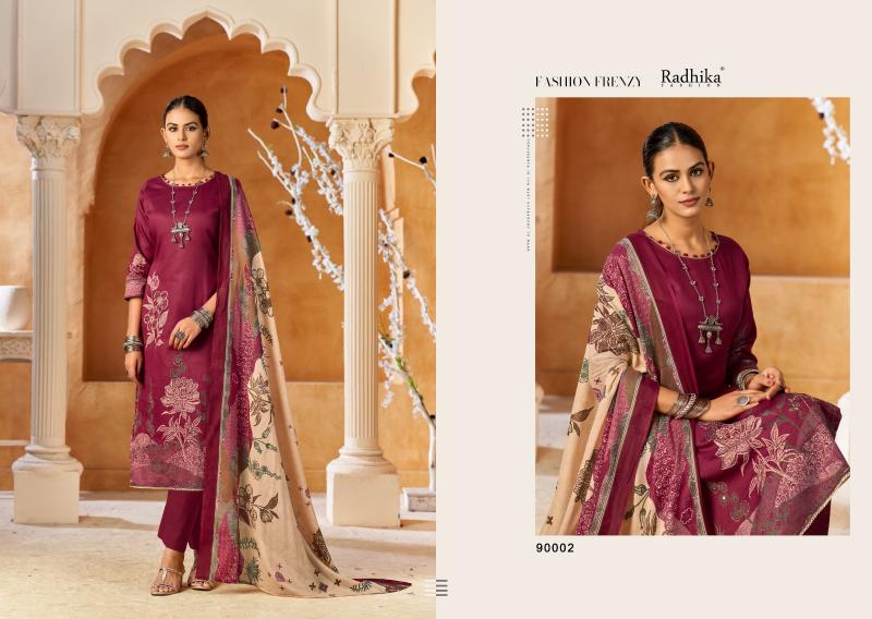 Radhika Azara Jessika Vol 2 Wholesale dress materials suppliers in Ahmedabad