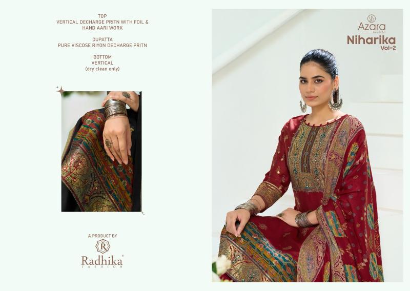 Radhika Azara Niharika Vol 2  Wholesale dress materials suppliers in Pune