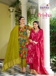 Radhika lifestyle prisha vol 1 Wholesale kurti suppliers in Mumbai