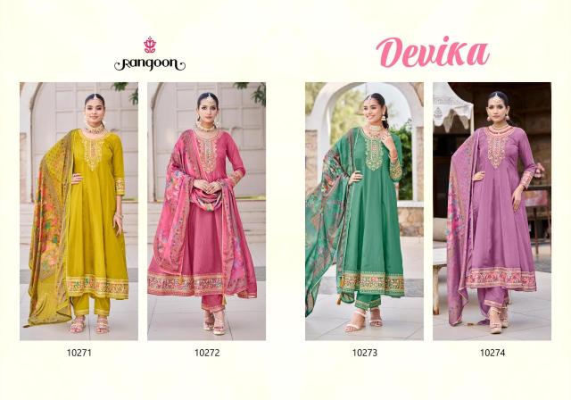 Rangoon devika Designer kurti manufacturers in Gujarat