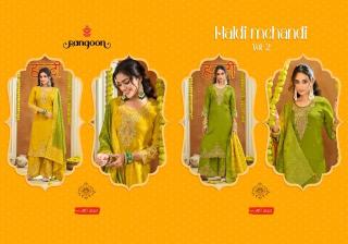 Rangoon haldi mehandi vol-02 Salwar Kameez market in Bangalore