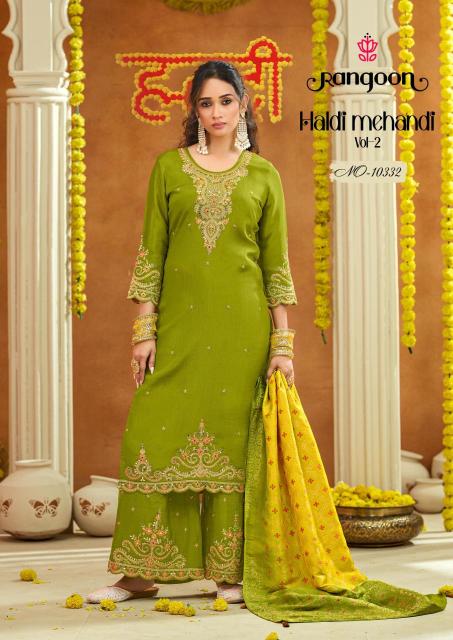 Rangoon haldi mehandi vol-02 Salwar Kameez market in Bangalore