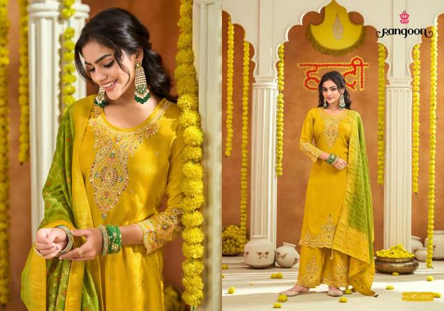 Rangoon haldi mehandi vol-02 Salwar Kameez market in Bangalore