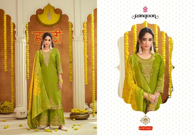 Rangoon haldi mehandi vol-02 Salwar Kameez market in Bangalore