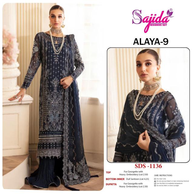 Sajida anaya vol 9 Latest salwar kameez designs in kolkata wholesale market