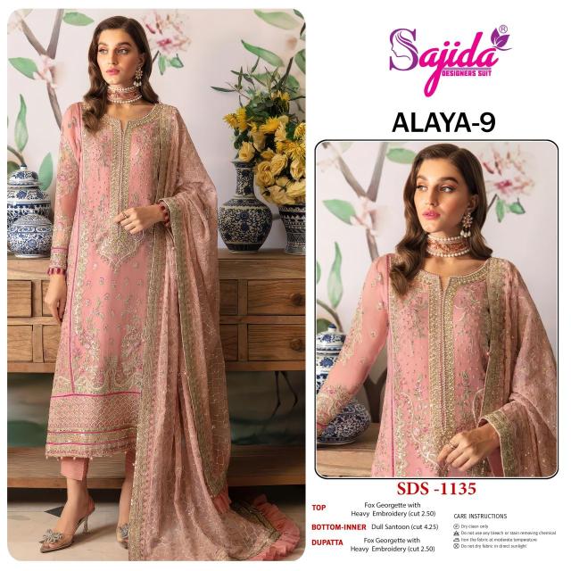 Sajida anaya vol 9 Latest salwar kameez designs in kolkata wholesale market