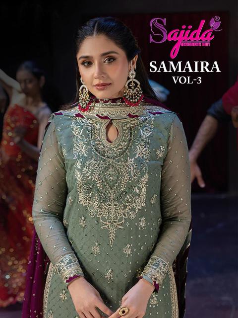 Sajida samaira vol-3 Traditional Salwar Kameez supplier