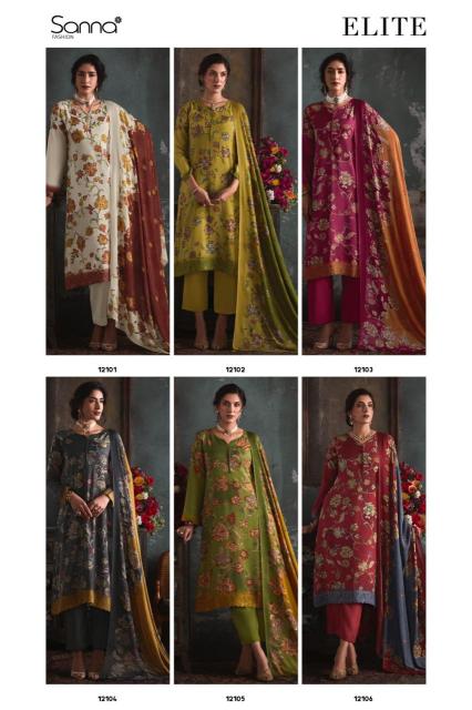Sanna elite Ahmedabad dress material wholesale market