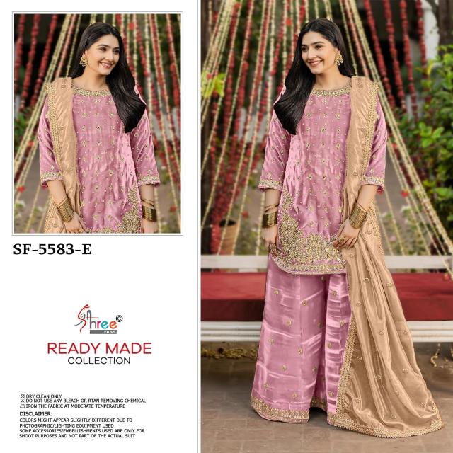 Shree fabs d.no 5583 Wholesale salwar suits market in Kolkata