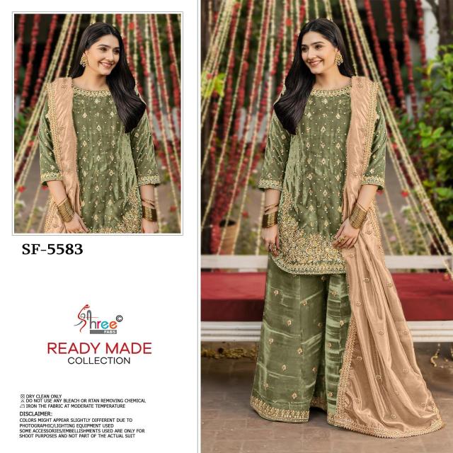 Shree fabs d.no 5583 Wholesale salwar suits market in Kolkata