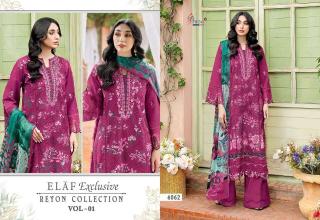 Shree fabs elaf exclusive rayon collection vol- 1 Salwar kameez wholesale price in kolkata