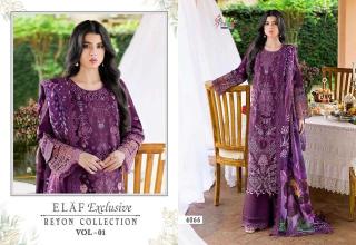 Shree fabs elaf exclusive rayon collection vol- 1 Salwar kameez wholesale price in kolkata
