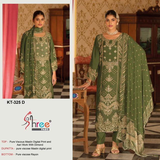 Shree Kt 325 A To D Wholesale Salwar Kameez price in pune