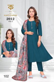 The kurti karma 2012 vol 2 Printed kurtis in Ahmedabad