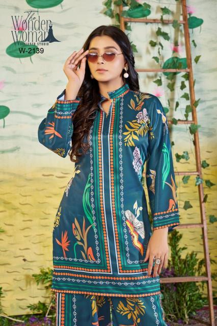 The wonder woman d.no W-2139 coord se Kurti wholesale market in Bangalore