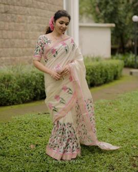 Triveni W - 348 Wholesale saree market in Surat