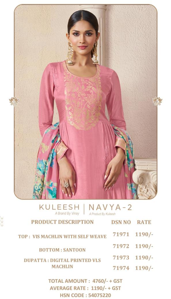 Vinay kuleesh navya-2 Surat dress materials wholesale shops