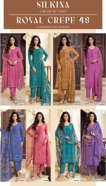 Vinay Kuleesh Silkin Wholesale Salwar Kameez manufacturer