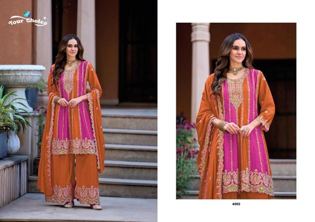Your choice orra edit-4 salwar suits wholesaler in Mumbai