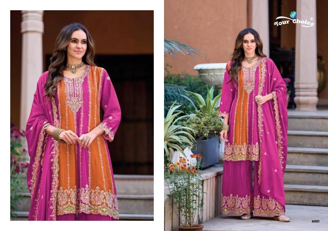 Your choice orra edit-4 salwar suits wholesaler in Mumbai
