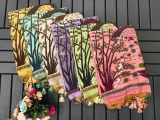 Akshara ghicha Wholesale saree market in Ahmedabad