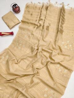 Akshara jute linen silk Saree dealer in Hyderabad