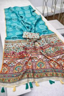 Akshara linen Fancy sarees wholesale Mumbai