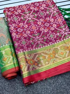 Akshara patola Saree exporter in Hyderabad