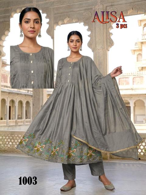 Alisa Mal Chanderi Vol 1 Designer kurtis wholesale