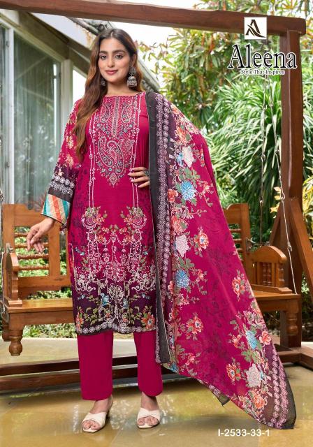 Alok suit aleena Dress materials supplier