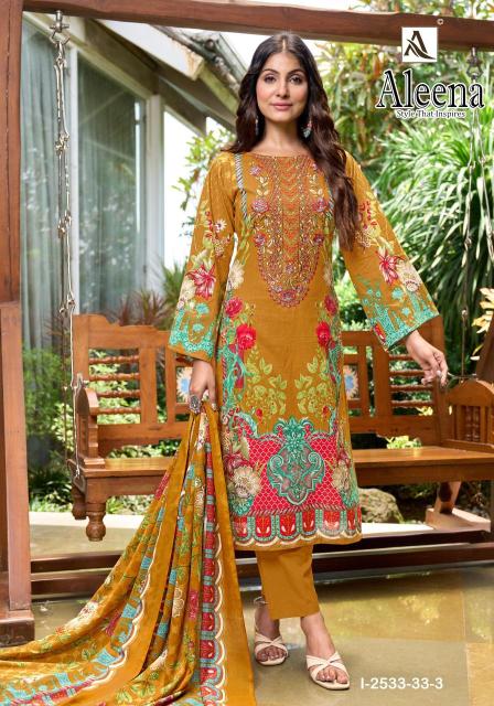Alok suit aleena Dress materials supplier