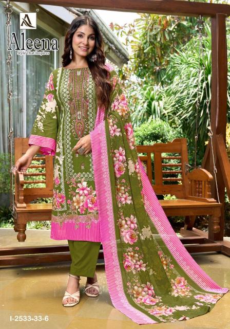 Alok suit aleena Dress materials supplier