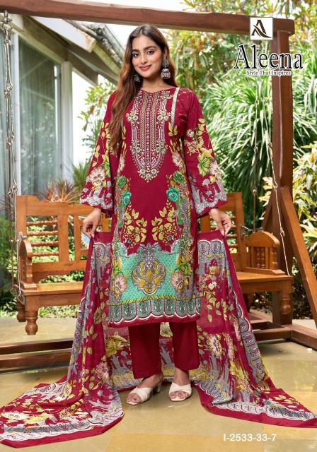Alok suit aleena Dress materials supplier
