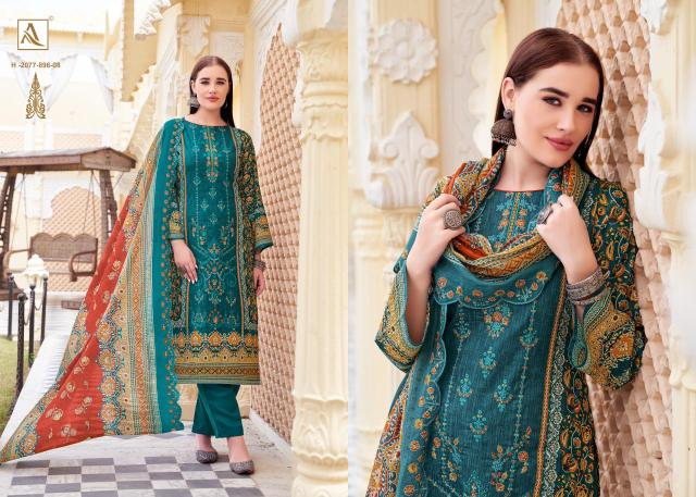 Alok suit bin saeed-12 Best wholesale dress shops in Kolkata