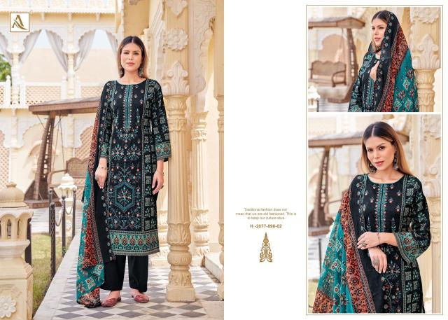Alok suit bin saeed-12 Best wholesale dress shops in Kolkata