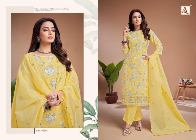 Alok suit khadiza Wholesale dress materials online