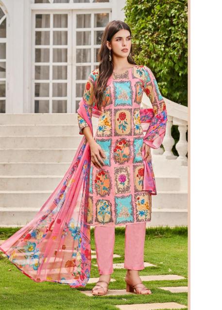Alok suit ocean Wholesale unstitched dress materials in Hyderabad