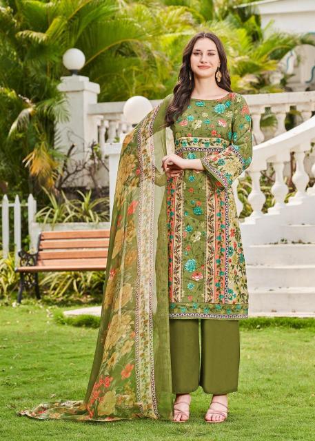 Alok suit ocean Wholesale unstitched dress materials in Hyderabad