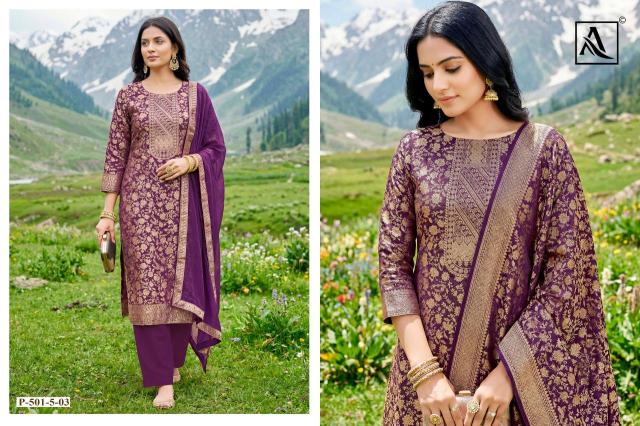Alok suit richi rich Wholesale dress materials in Kolkata