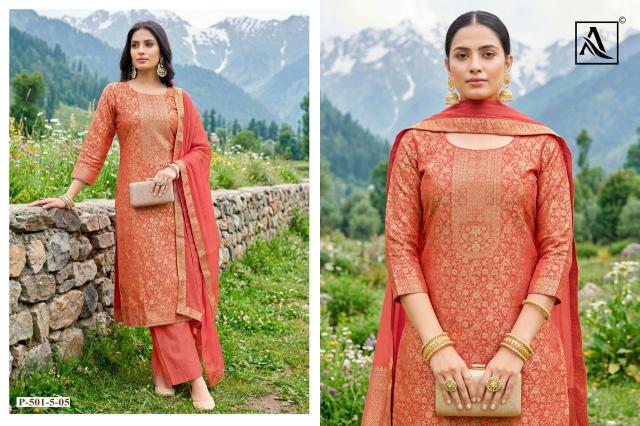 Alok suit richi rich Wholesale dress materials in Kolkata
