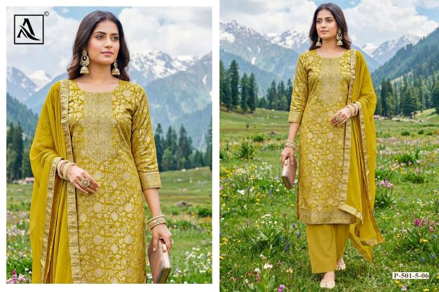 Alok suit richi rich Wholesale dress materials in Kolkata