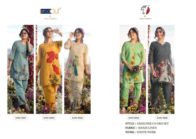 Anju fabrics royal peacock coord set Kurti wholesalers in Pune