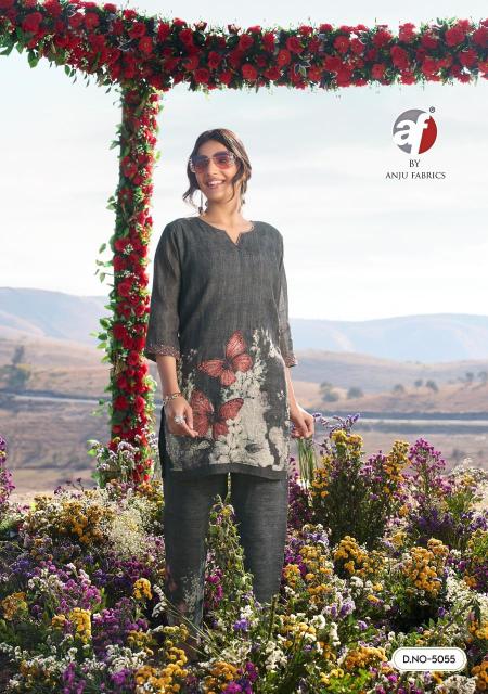 Anju fabrics royal peacock coord set Kurti wholesalers in Pune