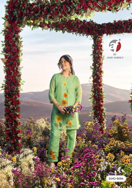 Anju fabrics royal peacock coord set Kurti wholesalers in Pune