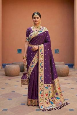 Anupama lotus paithani vol -2 Saree market in Pune