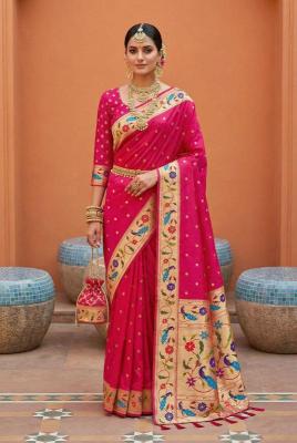 Anupama lotus paithani vol -2 Saree market in Pune