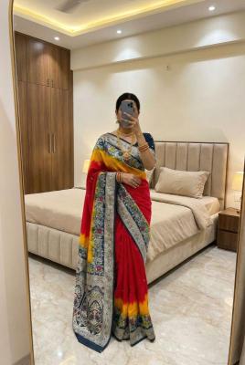Anupama manohari  Wholesale saree market in Ahmedabad