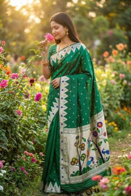 Anupama sindoor paithani top 5 saree manufacturer in Kolkata